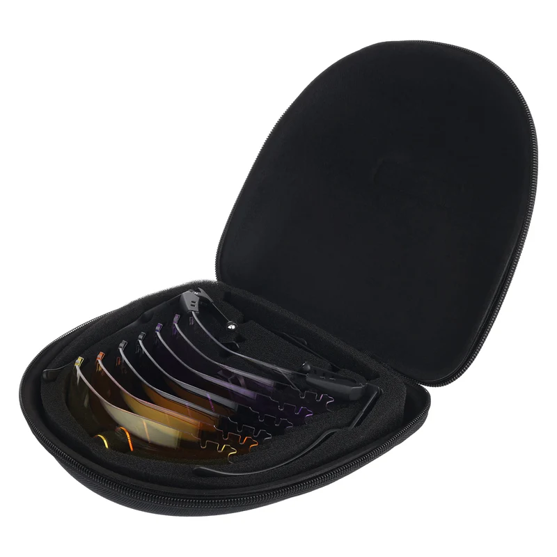 ML Pro Shooting Glasses - Full Set with 7 Lens Colors